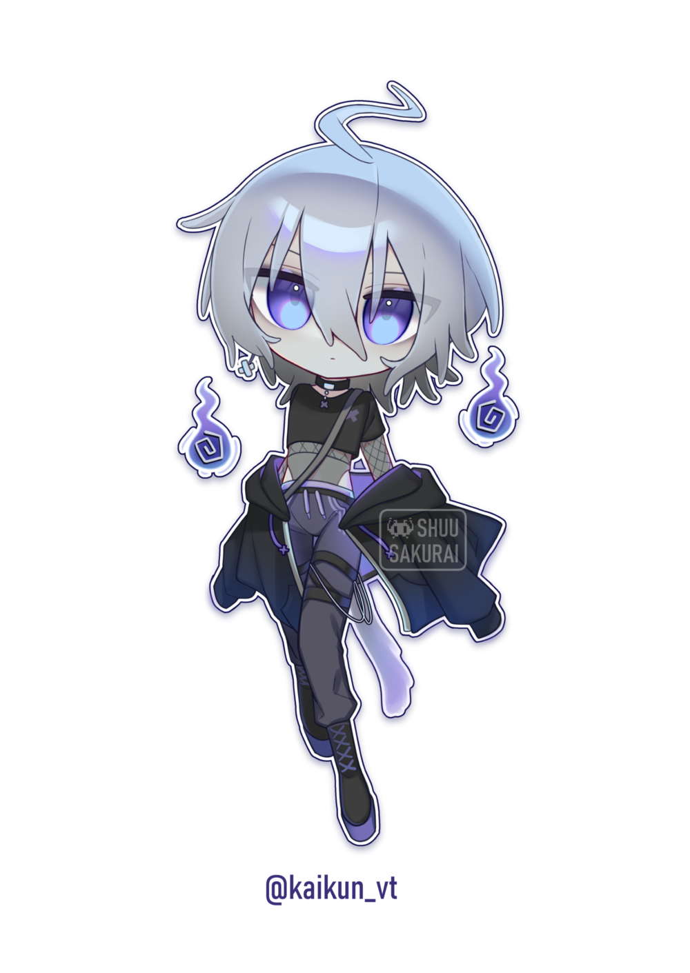 Chibi Illustration - Shuu Sakurai Commissions